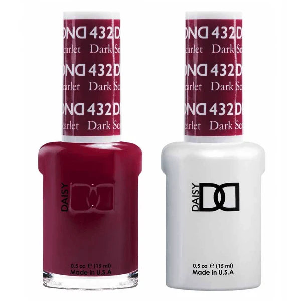 DND Daisy Gel Duo - Dark Scarlet #432