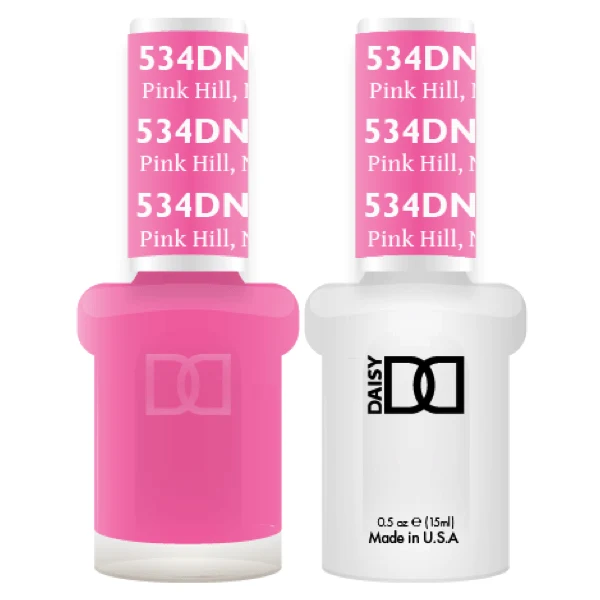DND Daisy Gel Duo - Pink Hill, NC #534