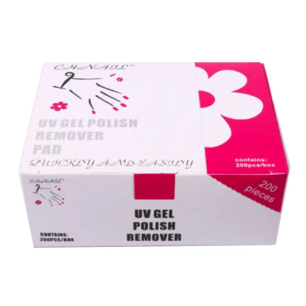 UV Gel Polish Remover Pad 200 pcs/box