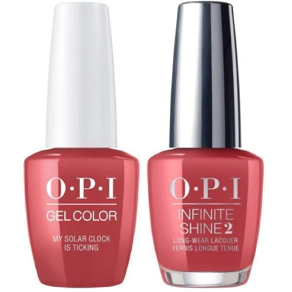 OPI GelColor + Infinite Shine My Solar Clock Is Ticking #P38