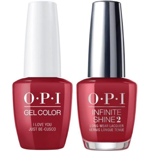 OPI GelColor + Infinite Shine I Love You Just Be-Cusco #P39