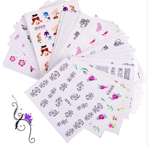 Full beauty - Nail Stickers 50 pcs #1058