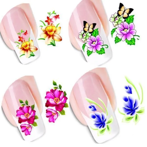 Full beauty - Nail Stickers 50 pcs #1058