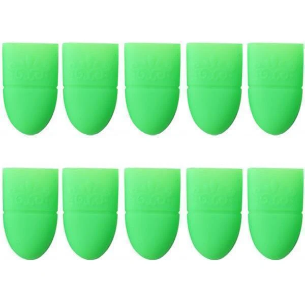 Born Pretty - Gel Polish Remover Green Silicone Wrap 10 pcs #39658-1