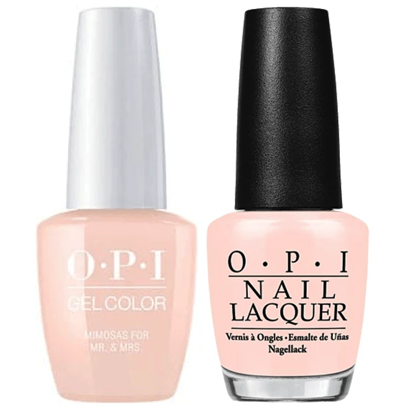 OPI GelColor + Matching Lacquer Mimosas For Mr. and Mrs. #R41