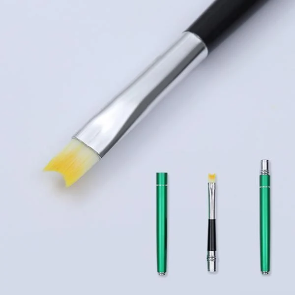 Born Pretty - Nail Brush Green Handle #40104