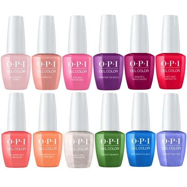 OPI GelColor New Orleans Collection Set Of 12
