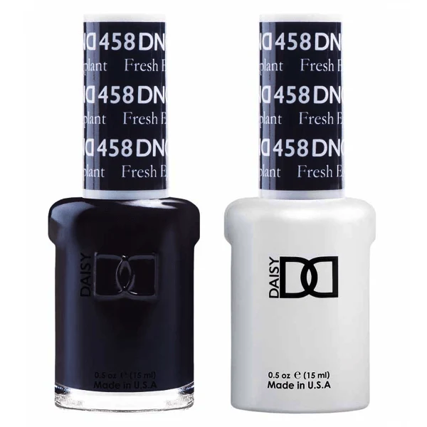 DND Daisy Gel Duo - Fresh Eggplant #458