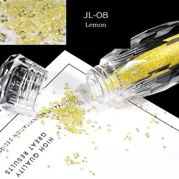 Mini Nail Art Beads - Lemon #JL08