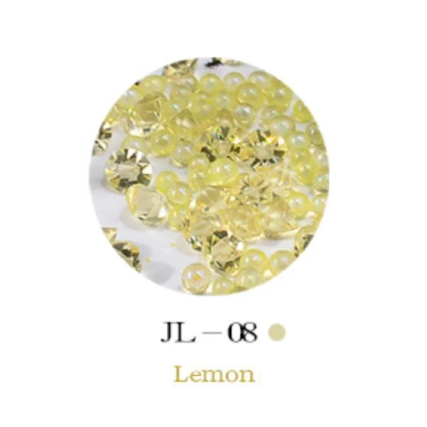 Mini Nail Art Beads - Lemon #JL08