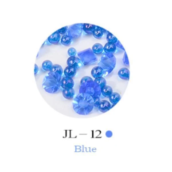 Mini Nail Art Beads - Blue #JL12