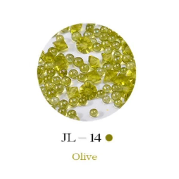 Mini Nail Art Beads - Olive #JL14