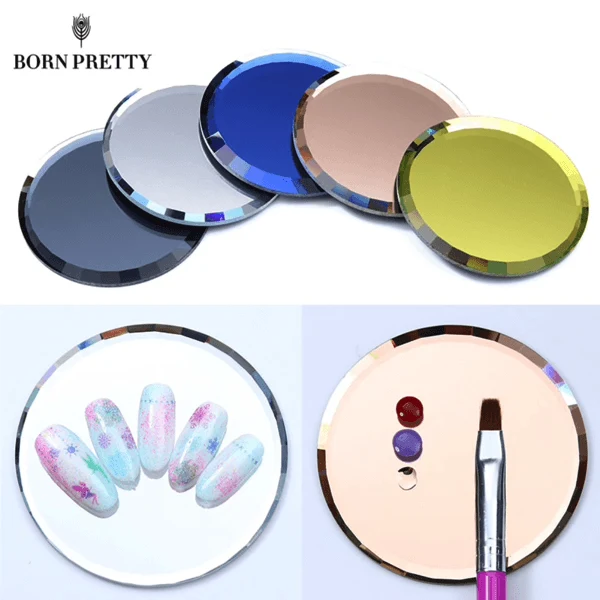 Born Pretty - Mirror Glass Color Palette Silver #41358-2