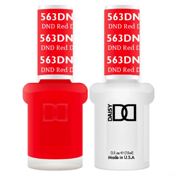 DND Daisy Gel Duo - DND Red #563