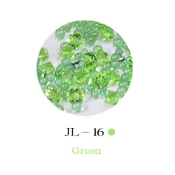 Mini Nail Art Beads - Green #JL16