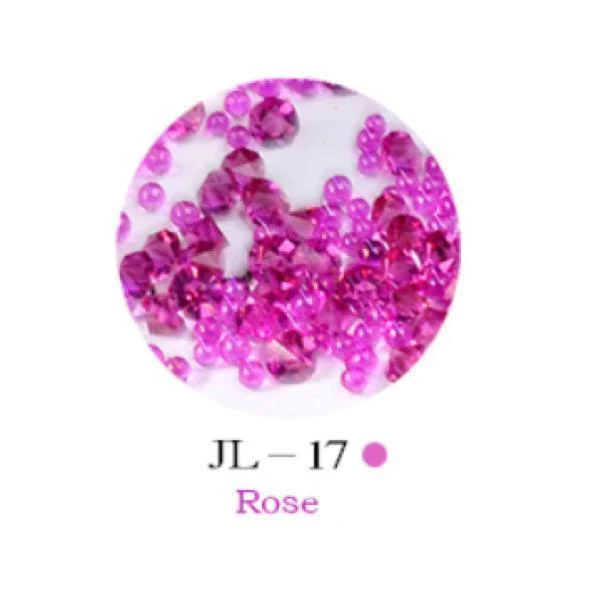 Mini Nail Art Beads - Rose #JL17