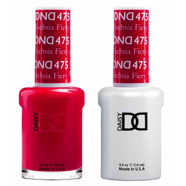 DND Daisy Gel Duo - Fiery Fuchsia #475