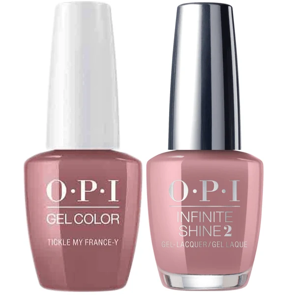 OPI GelColor + Infinite Shine Tickle My France-y #F16