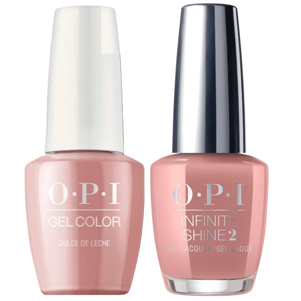 OPI GelColor + Infinite Shine Dulce De Leche #A15