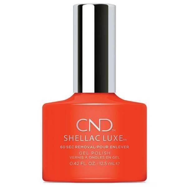 CND Shellac Luxe - Electric Orange #112