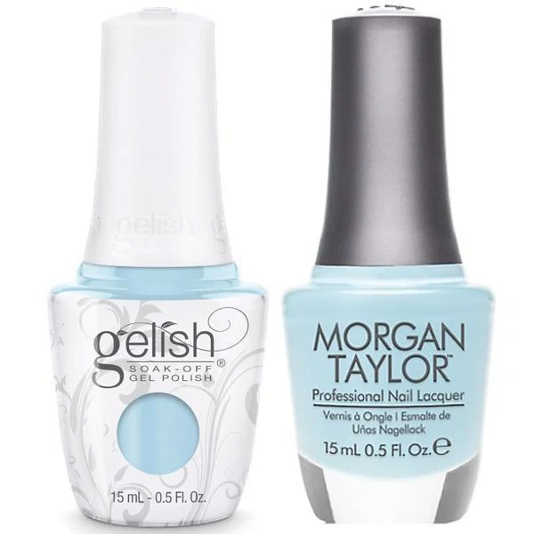 Harmony Gelish Water Baby #1110092 + Morgan Taylor #50092