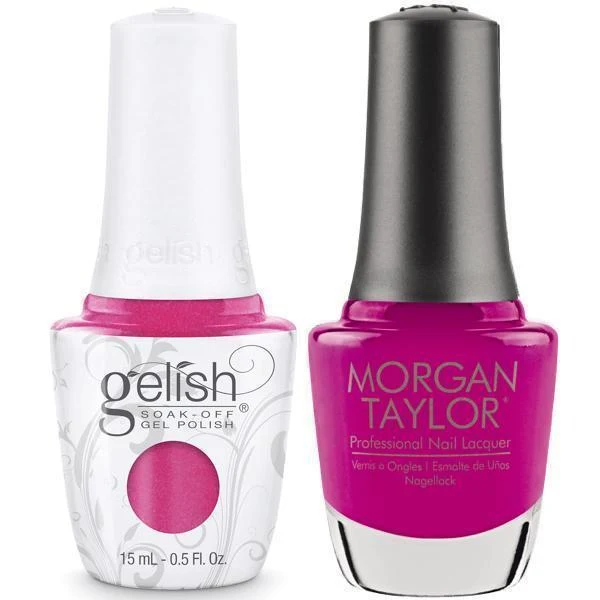 Harmony Gelish Amour Color Please #1110173 + Morgan Taylor #50173