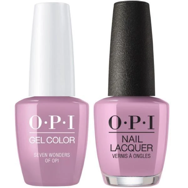 OPI GelColor + Matching Lacquer Seven Wonders of OPI #P32