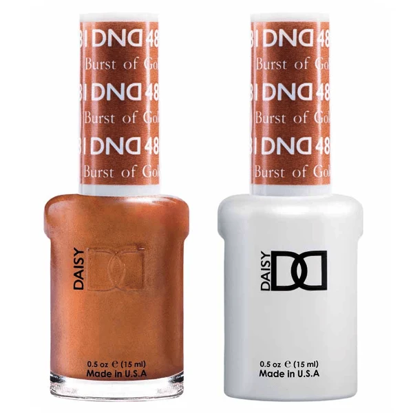DND Daisy Gel Duo - Burst of Gold #481