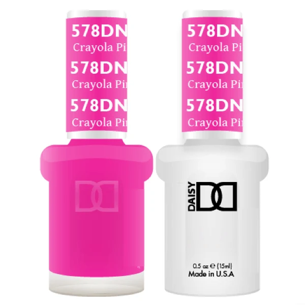 DND Daisy Gel Duo - Crayola Pink #578
