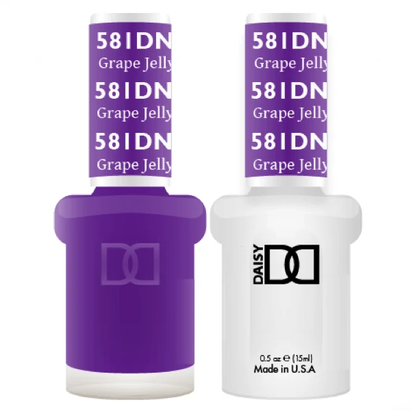 DND Daisy Gel Duo - Grape Jelly #581