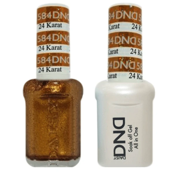 DND Daisy Gel Duo - 24 Karat #584
