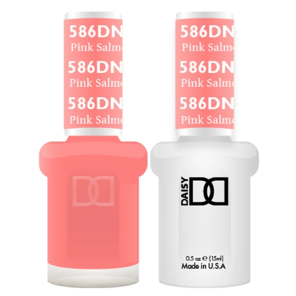 DND Daisy Gel Duo - Pink Salmon #586