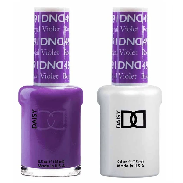 DND Daisy Gel Duo - Royal Violet #491