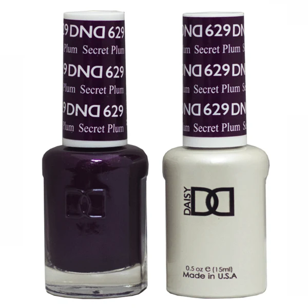 DND Daisy Gel Duo - Secret Plum #629