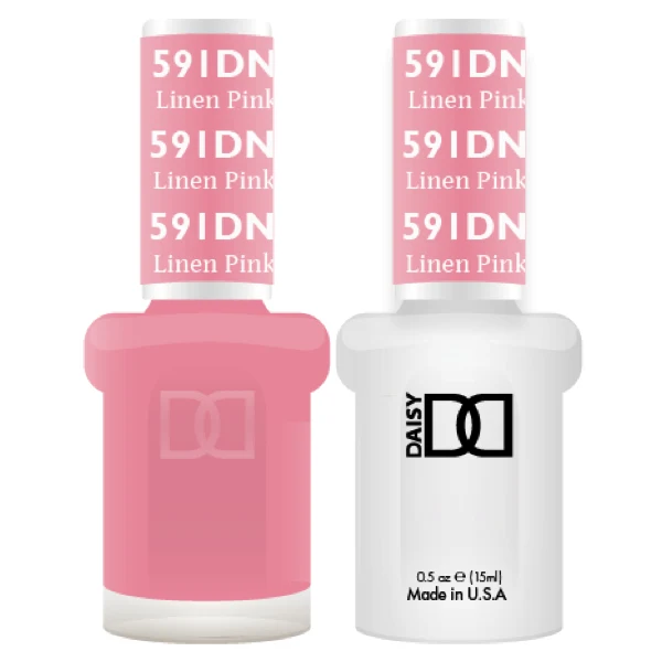 DND Daisy Gel Duo - Linen Pink #591