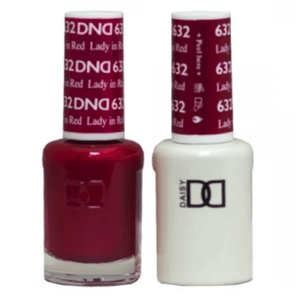 DND Daisy Gel Duo - Lady In Red #632