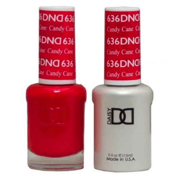 DND Daisy Gel Duo - Candy Cane #636