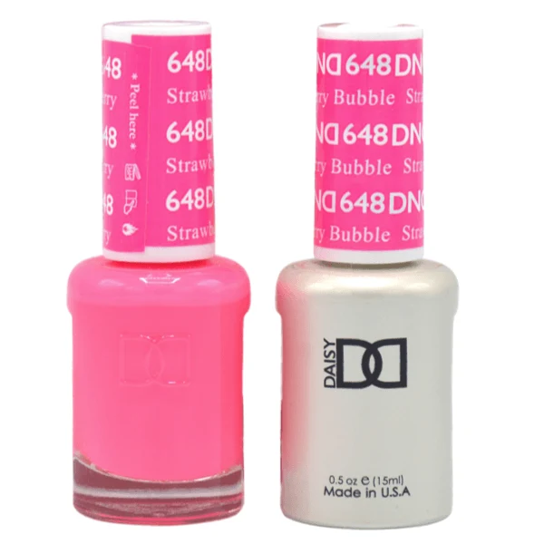 DND Daisy Gel Duo - Strawberry Bubble #648