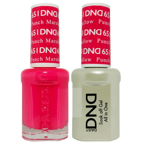 DND Daisy Gel Duo - Punch Marshmallow #651