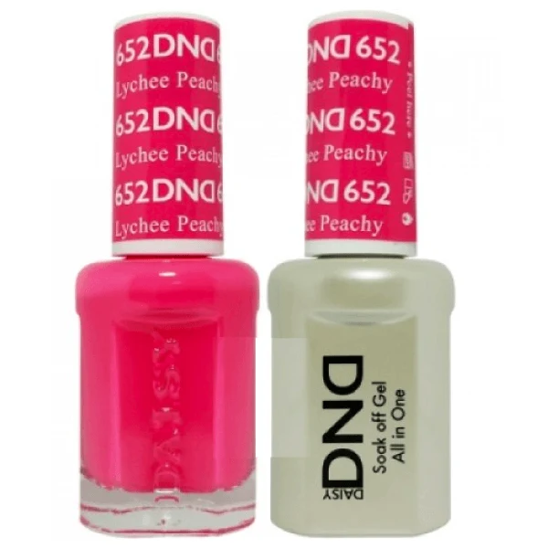 DND Daisy Gel Duo - Lychee Peachy #652
