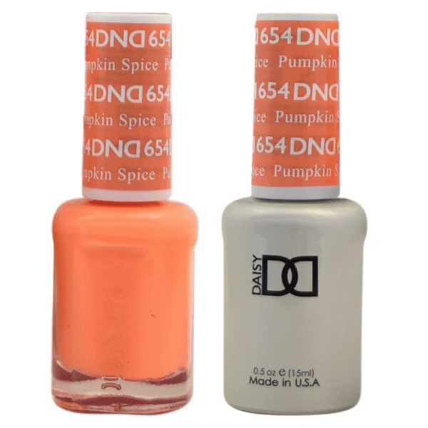 DND Daisy Gel Duo - Pumpkin Spice #654