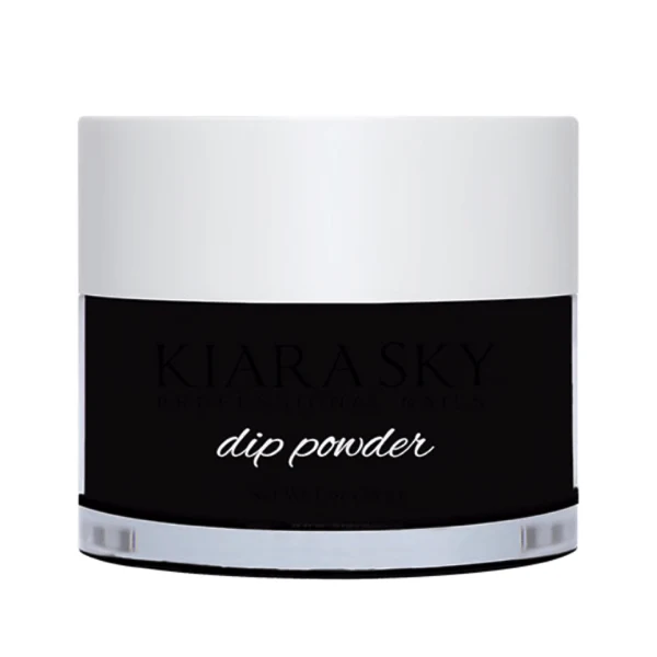Kiara Sky Dip Powder - Black To Black #D435