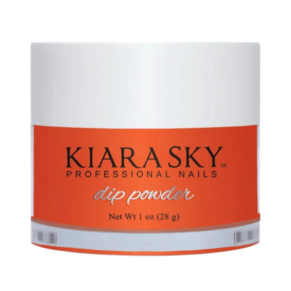 Kiara Sky Dip Powder - Twizzly Tangerine #D542