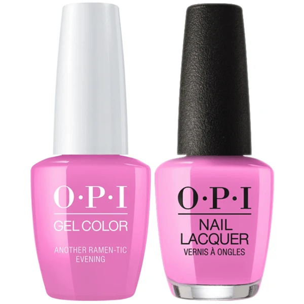 OPI GelColor + Matching Lacquer Another Ramen-tic Evening #T81
