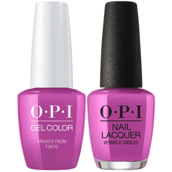 OPI GelColor + Matching Lacquer Arigato From Tokyo #T82