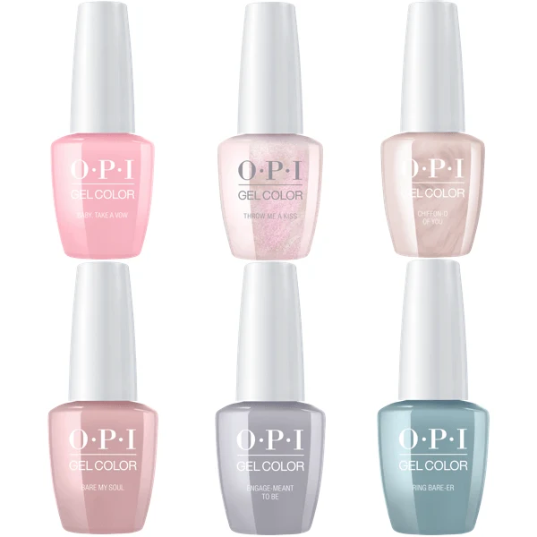 OPI GelColor 2019 Always Bare For You Collection Set of 6