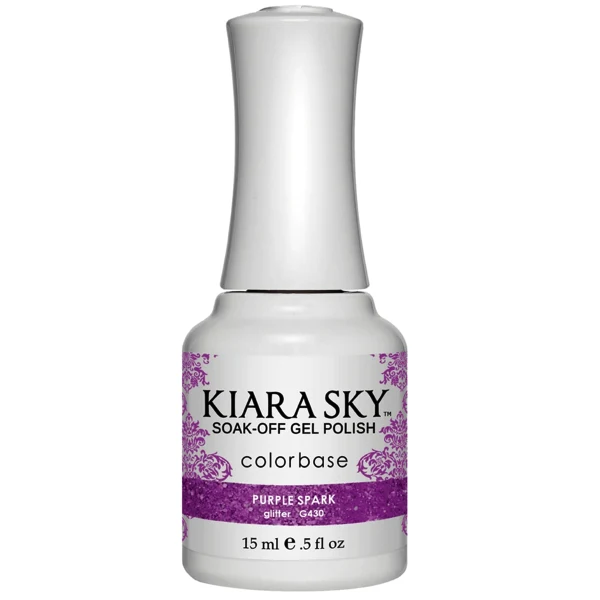 Kiara Sky Gel Polish - Purple Spark #G430