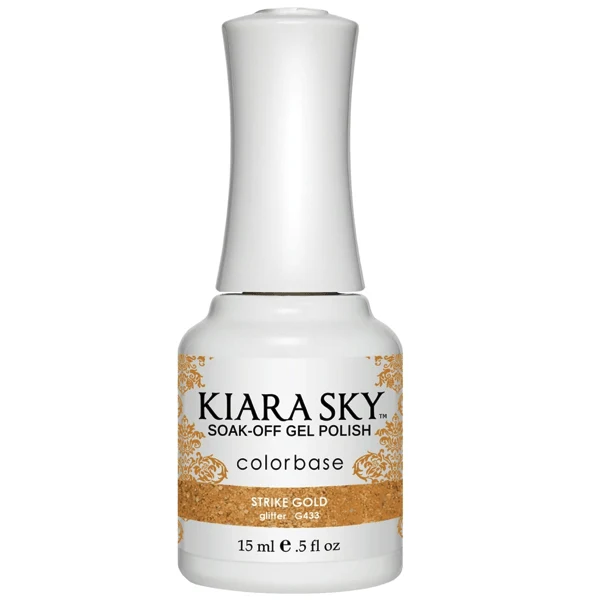 Kiara Sky Gel Polish - Strike Gold #G433