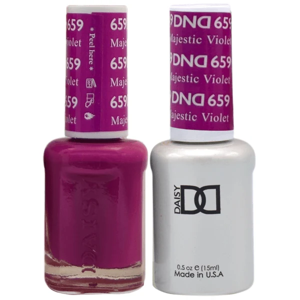 DND Daisy Gel Duo - Majestic Violet #659
