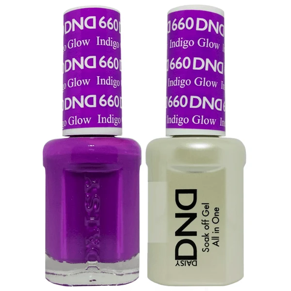 DND Daisy Gel Duo - Indigo Glow #660